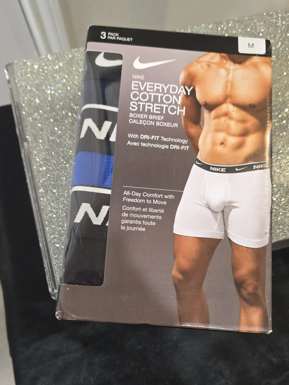 Nike Everyday Cotton Stretch Boxer Brief- 3-PK